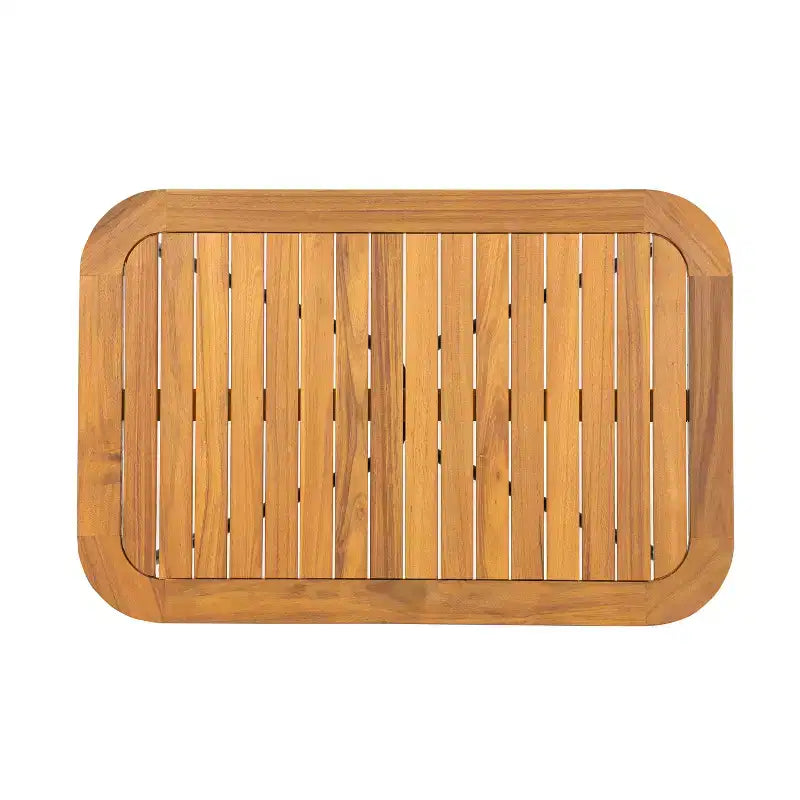 Set da esterno Christopher Knight Home Anil composto da 2 pezzi, con divano in legno di acacia e metallo e tavolino da caffè con doghe