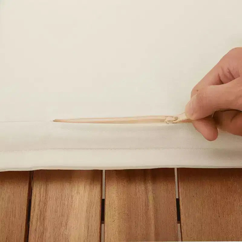 Set di divani da giardino vidaXL in rattan PE, modulare, con piedini regolabili