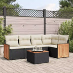 VidaXL modulaire loungeset voor buiten met kussens in verschillende kleuren