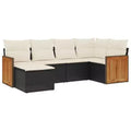 vidaXL Modular Patio Sofa Set with Cushions - Multiple Colors