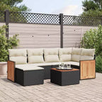 Juego de sofá modular para patio vidaXL con cojines - Varios colores