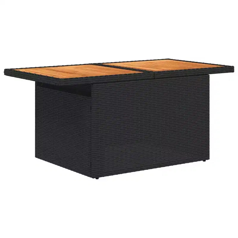 Set di divani da patio vidaXL con cuscini, polirattan