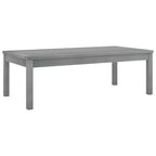 vidaXL Set da giardino con lounge, grigio, in legno massello di acacia, 100% poliestere Standard