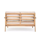 2/4-Piece Patio Conversation Set, Acacia Wood Outdoor Furniture Set with Loveseat Sofa, Table, Chair for Garden/Balcony/Backyard - ModernLuxe