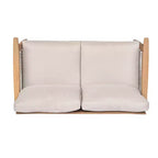 2/4-Piece Patio Conversation Set, Acacia Wood Outdoor Furniture Set with Loveseat Sofa, Table, Chair for Garden/Balcony/Backyard - ModernLuxe