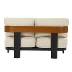 Lantine 50.39'' Wide Outdoor Patio Sofa With Cushions