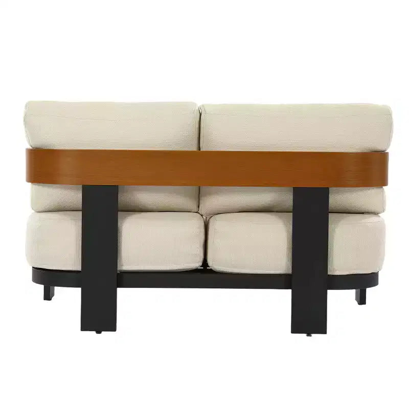 Lantine 50.39'' Wide Outdoor Patio Sofa With Cushions