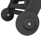 Set GDFStudio Fern da esterno composto da 3 pezzi, con chaise longue, tavolino laterale e schienale regolabile