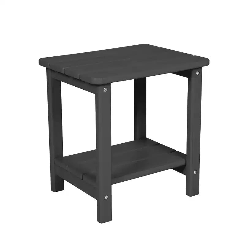 Set GDFStudio Fern da esterno composto da 3 pezzi, con chaise longue, tavolino laterale e schienale regolabile