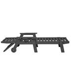 Set GDFStudio Fern da esterno composto da 3 pezzi, con chaise longue, tavolino laterale e schienale regolabile