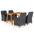vidaXL Dining Set Acacia Wood