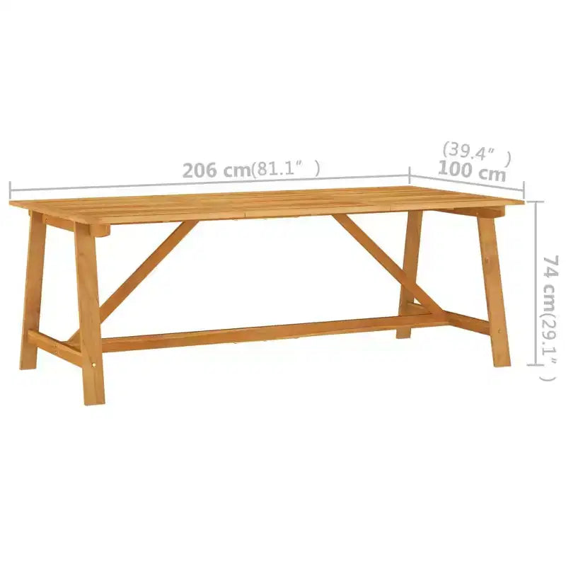 Ensemble de repas vidaXL