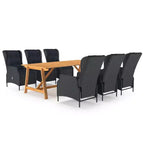 Ensemble de repas vidaXL
