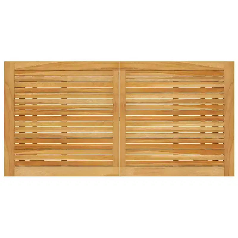 vidaXL Dining Set Solid acacia wood, PE rattan, powder-coated steel