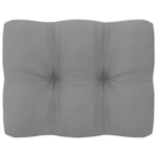 Ensemble de salon de jardin vidaXL gris en bois de pin massif, grand et modulable