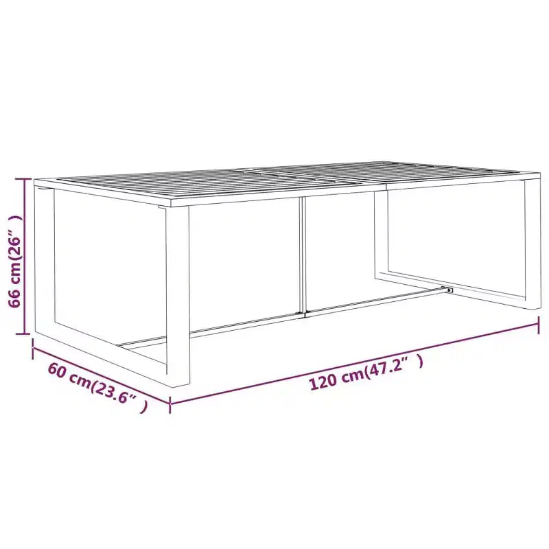 Ensemble de détente de jardin vidaXL anthracite