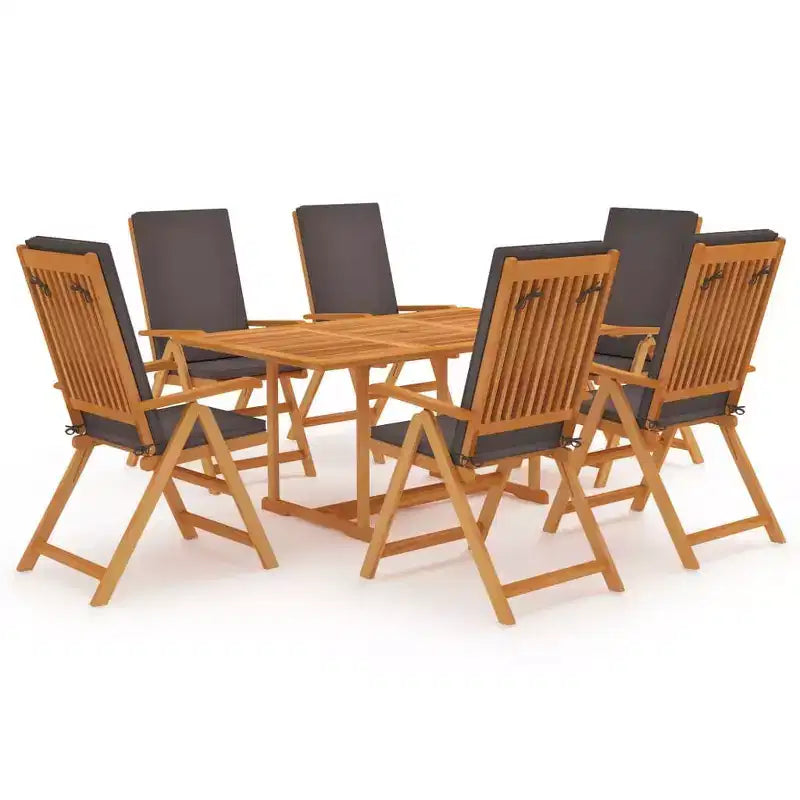 vidaXL Bookshelf Board teak wood and cushions Teak wood Medium