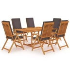 vidaXL Bookshelf Board teak wood and cushions Teak wood Medium