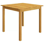 Ensemble de salle à manger vidaXL pour terrasse, en bois d’acacia massif gris foncé, taille moyenne