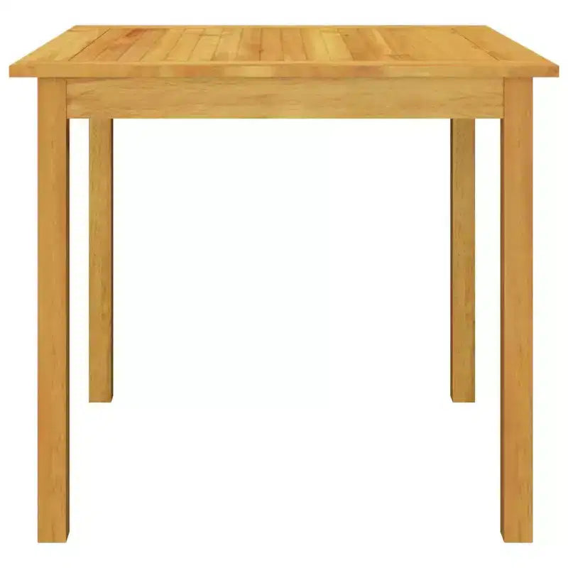 Ensemble de salle à manger vidaXL pour terrasse, en bois d’acacia massif gris foncé, taille moyenne
