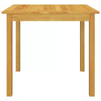Ensemble de salle à manger vidaXL pour terrasse, en bois d’acacia massif gris foncé, taille moyenne
