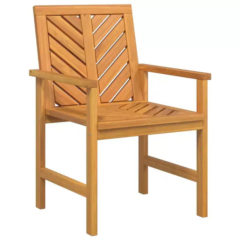 vidaXL Garten-Lounge-Set, 5-teilig, aus braunem massivem Akazienholz