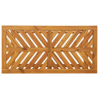 vidaXL Garten-Lounge-Set, 5-teilig, aus braunem massivem Akazienholz