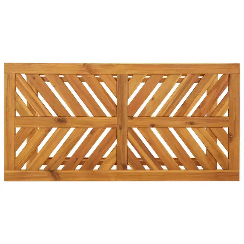 vidaXL Garten-Lounge-Set, 5-teilig, aus braunem massivem Akazienholz