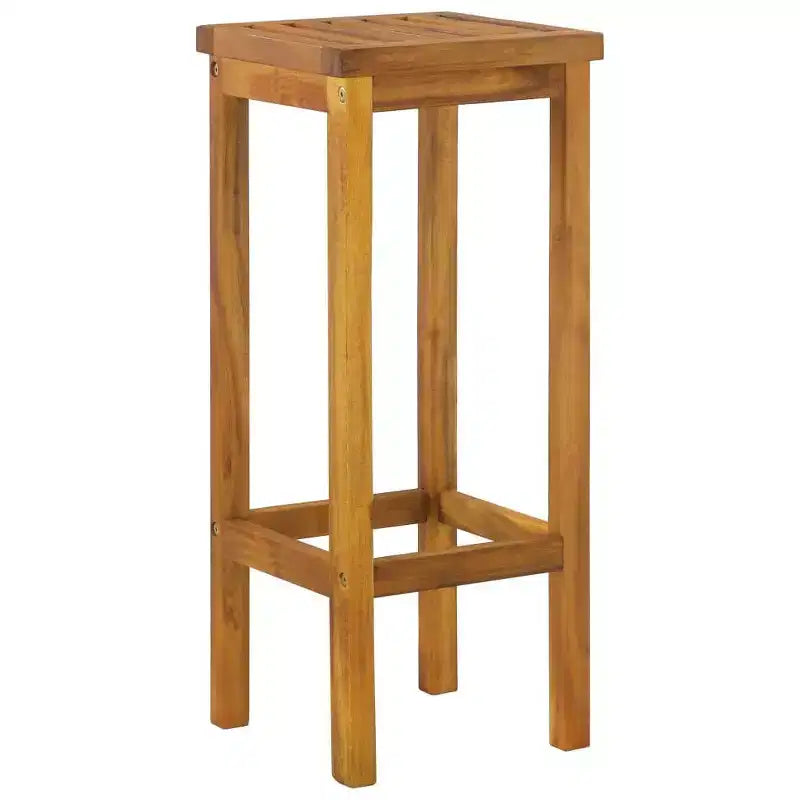 vidaXL Garden Bar Set Natural Wood Solid Acacia wood Large Durable