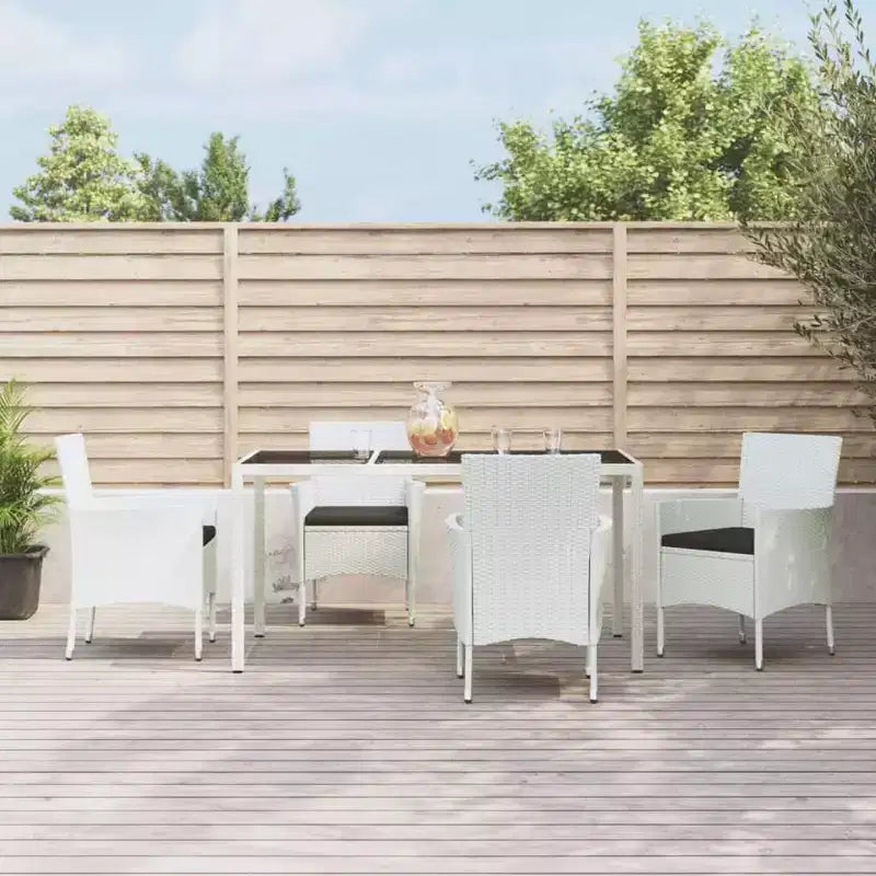vidaXL Patio Dining Set Set of 4