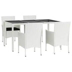 vidaXL Patio Dining Set Set of 4