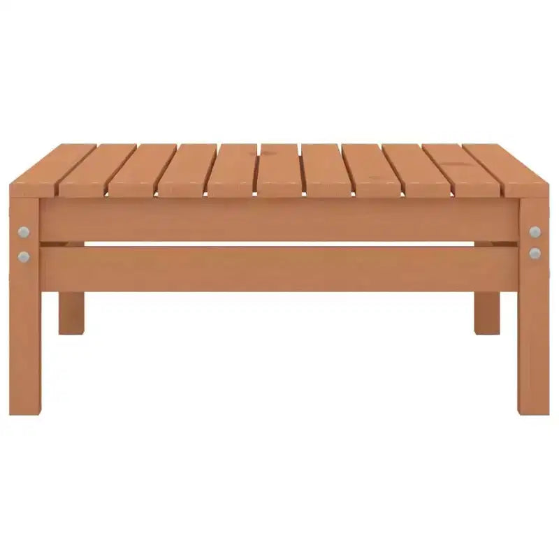 vidaXL Garden Lounge Set Black Solid pinewood Modular Garden Lounge Set
