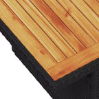Ensemble de canapés de jardin vidaXL en polyrotin, 5 pièces, modulaire