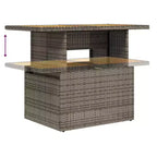 Ensemble de canapés de jardin vidaXL en polyrotin, 5 pièces, modulaire