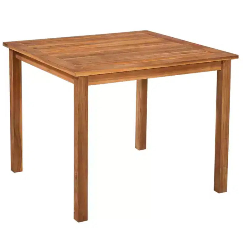 vidaXL Esszimmerset für die Terrasse, 5-teilig, Schwarz und Braun