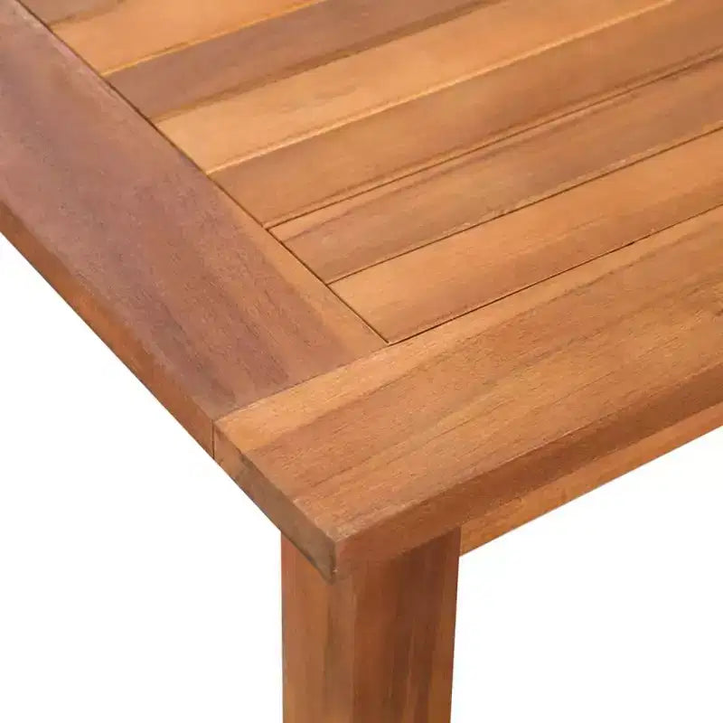 vidaXL Esszimmerset für die Terrasse, 5-teilig, Schwarz und Braun