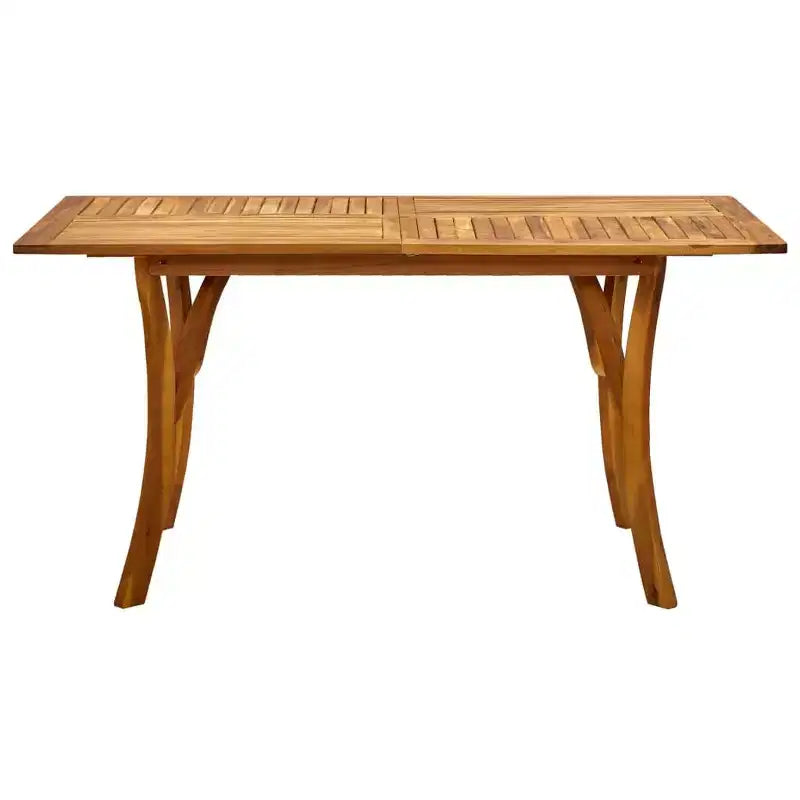 Ensemble de salle à manger de patio vidaXL, 5 pièces, noir