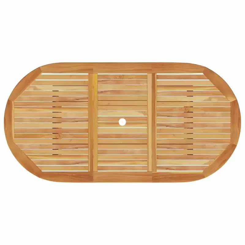 Ensemble repas de jardin pliant vidaXL de 5 pièces en bois d’acacia massif