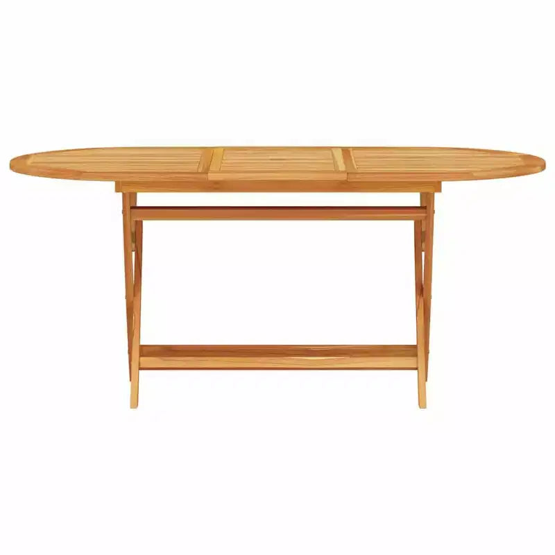Ensemble repas de jardin pliant vidaXL de 5 pièces en bois d’acacia massif
