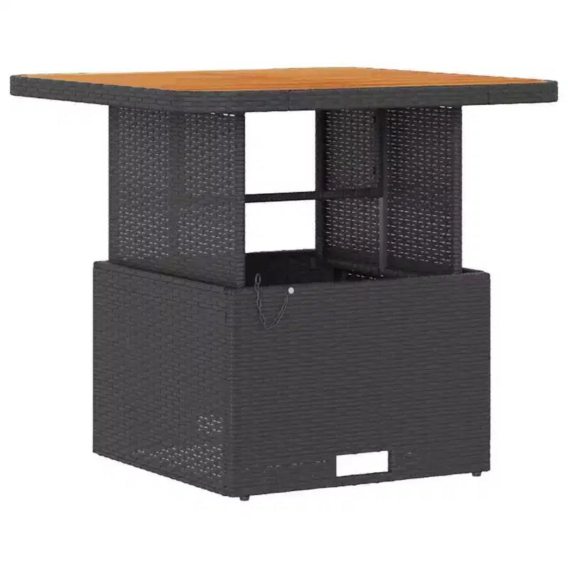 Ensemble de repas de jardin vidaXL en polyrotin
