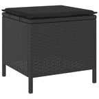 Ensemble de repas de jardin vidaXL en polyrotin