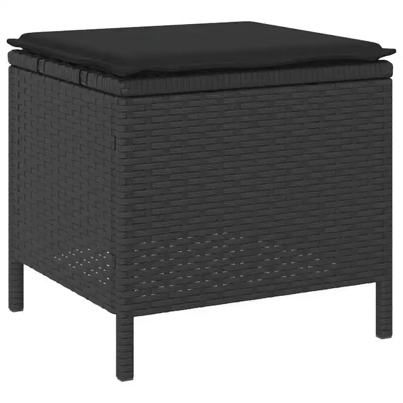Ensemble de repas de jardin vidaXL en polyrotin