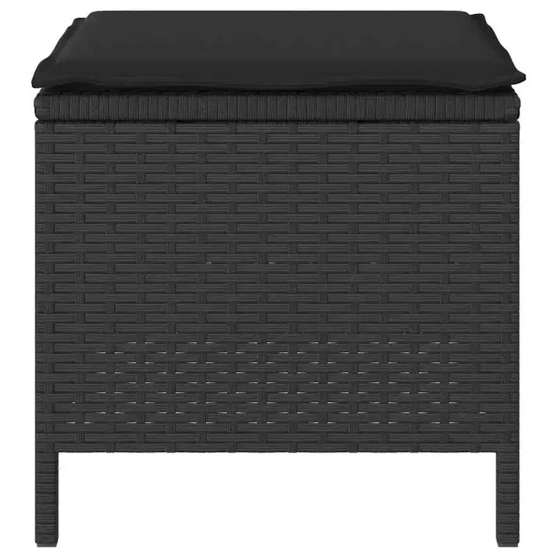 Ensemble de repas de jardin vidaXL en polyrotin
