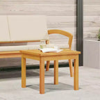 vidaXL Table d’appoint huilée en bois d’acacia massif naturel