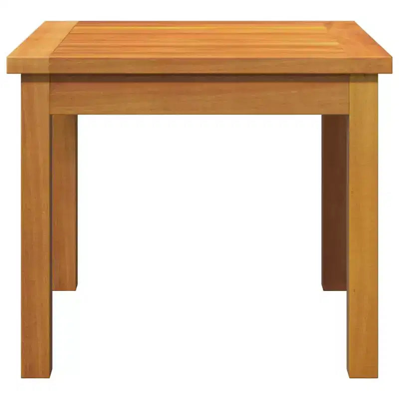 vidaXL Table d’appoint huilée en bois d’acacia massif naturel