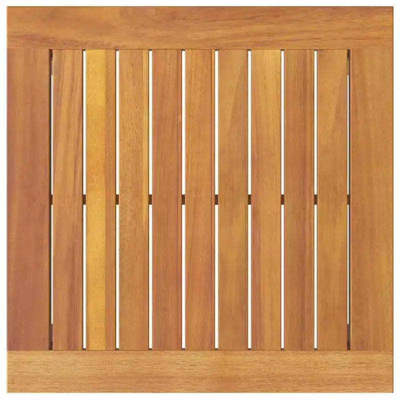 vidaXL Table d’appoint huilée en bois d’acacia massif naturel