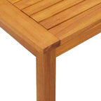 vidaXL Table d’appoint huilée en bois d’acacia massif naturel