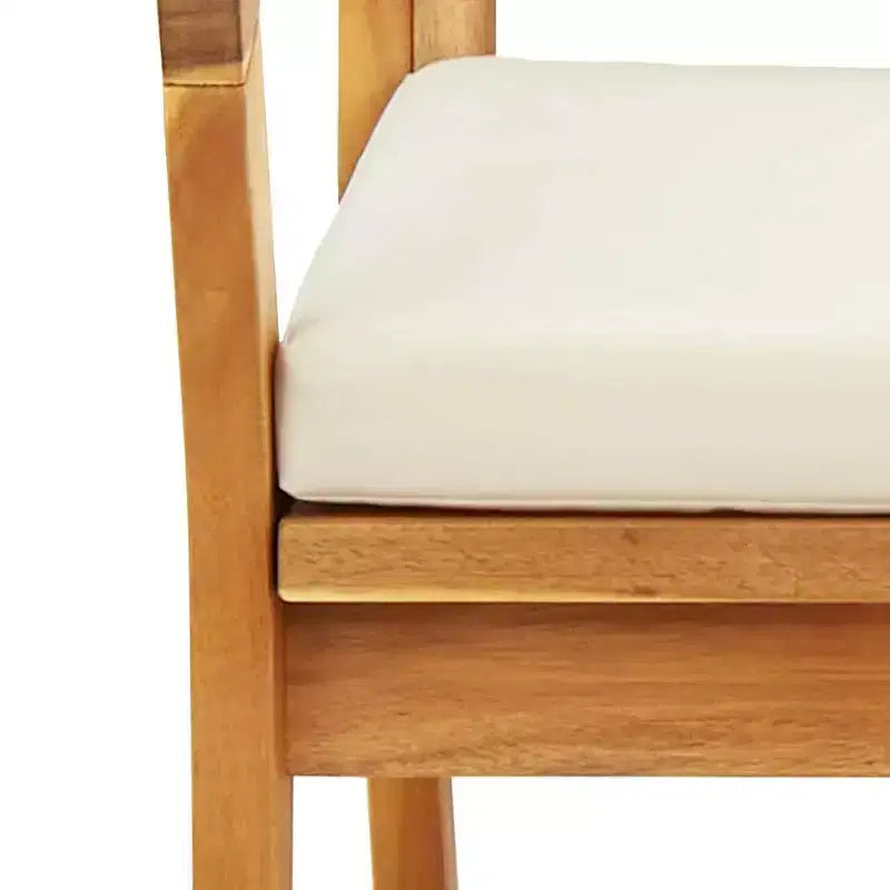 vidaXL Table d’appoint huilée en bois d’acacia massif naturel