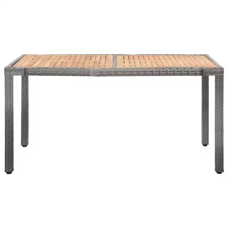 vidaXL Garden Dining Set Rattan Poly Rattan 9 Piece Set Seats Many