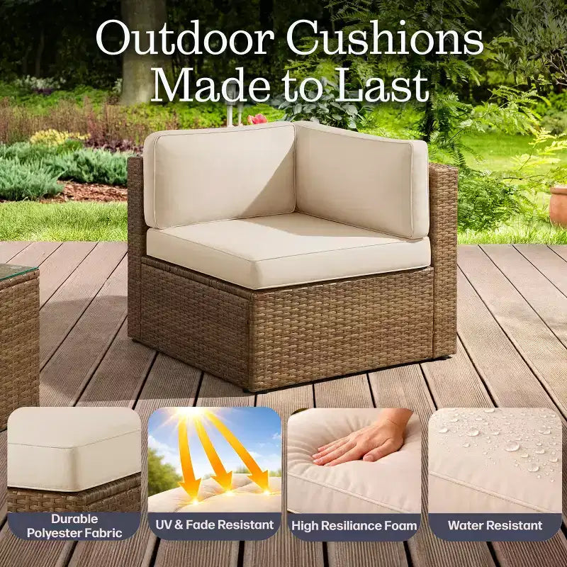 Ensemble de mobilier de terrasse Alaterre Furniture